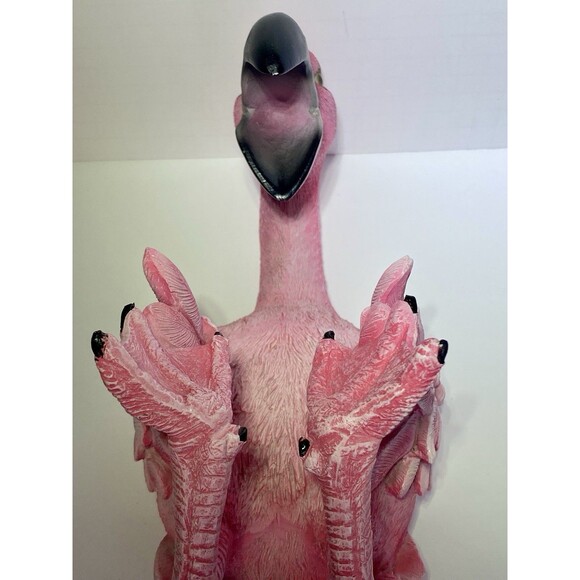 Flirty Flamingo Wine Bottle Holder Bar Table Shelf Decoration Beachy - Picture 7 of 12